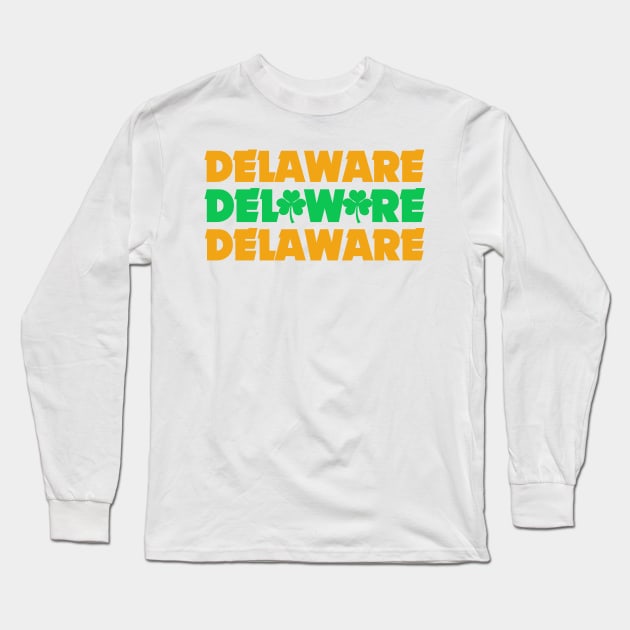 DELAWARE Long Sleeve T-Shirt by Ajiw